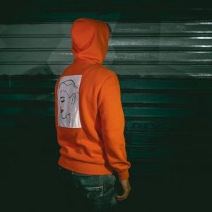  - Mama orange “Pin Up” hoodie