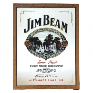  - Specchio Pubblicitario Jim Beam Bourbon Wisky Vintage - AUC5239