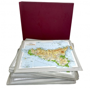 - Cartine Mappe 3D Istituto Geografico De Agostini 13 PZ + Custodia - AUC5817